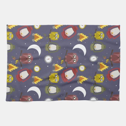 Wilderness Camping Thema Theedoek (Horizontaal)