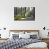 Wilderness Drive, Itasca State Park Canvas Afdruk (Insitu (Slaapkamer))