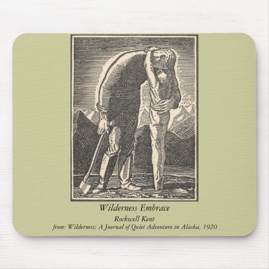Wilderness Embrace Muismat (Voorkant)