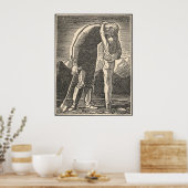 Wilderness Embrace Poster (Keuken)