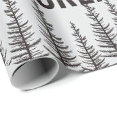 Wilderness Explorer Station Wagon Canoe Trees Cadeaupapier (Rol Hoek)