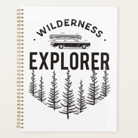 Wilderness Explorer Station Wagon Kano Bomen Planner (Voorkant)