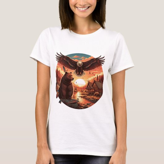 Wilderness Freedom T-shirt (Voorkant)