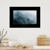 Wilderness & Hidden Wolves Wildlife Art Poster (Keuken)