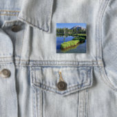 WILDERNESS HIGH UINTAS, UT, VS, schiereiland, Vierkante Button 5,1 Cm (In situ)