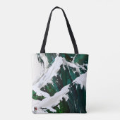 Wilderness in beweging tote bag (Achterkant)