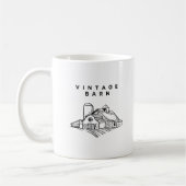 Wilderness Line Art Minimal Mountain Mug Koffiemok (Links)