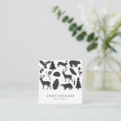 Wilderness Naturalist Wandelgids Vierkante Visitekaartje (Staand voorkant)