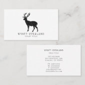 Wilderness Naturalist Wandelgids Visitekaartje (Voorkant / Achterkant)