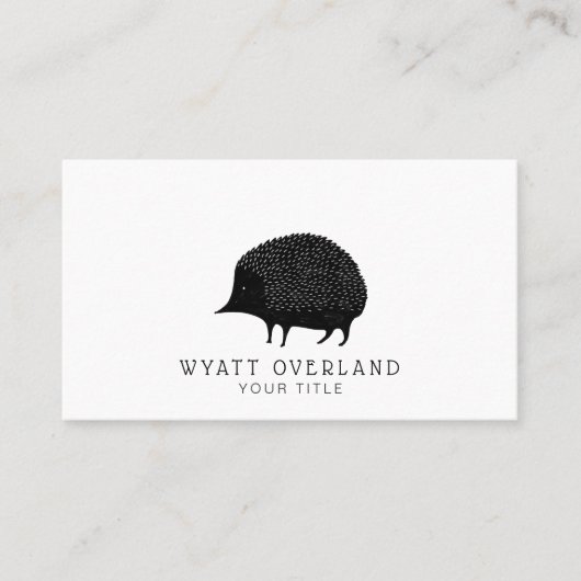 Wilderness Naturalist Wandelgids Visitekaartje (Voorkant)