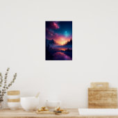 Wilderness Nocturne Poster (Keuken)