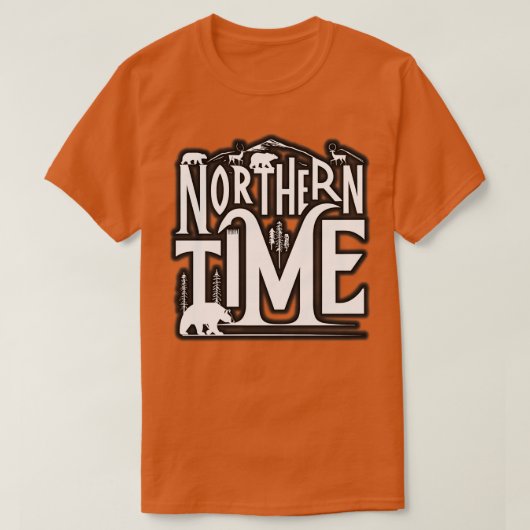 Wilderness Northern exposure T-shirt (Design voorkant)