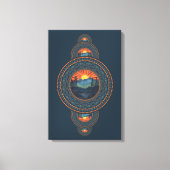  Wilderness Ornamental Mandala Canvas (Voorkant)