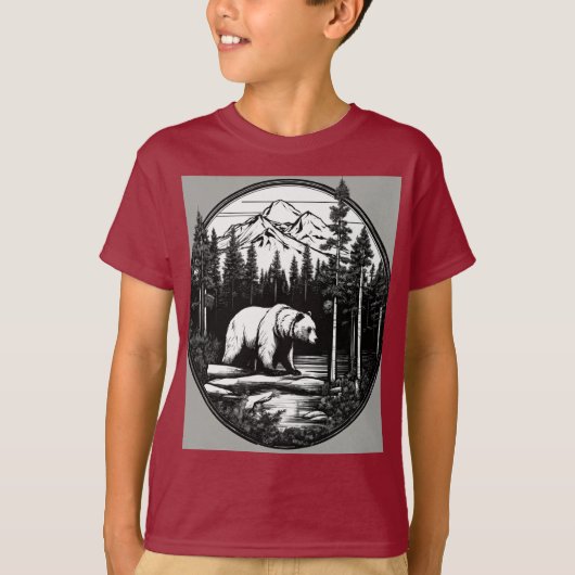 Wilderness Pines Logo T-shirt (Voorkant)