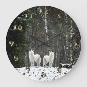 Wilderness Polar Wolf Grote Klok