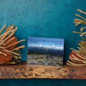 Wilderness Quote (Tatoosh Range) Fotoplaat (Zijkant)