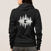 Wilderness Reflection | Plat Bear Forest Hoodie (Achterkant)