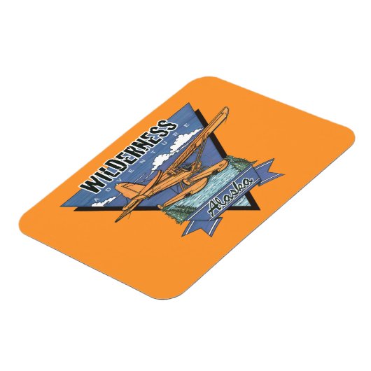 Wilderness Seaplane Adventure Alaska Magneet (Linkerzijde)