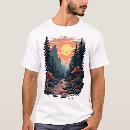 Wilderness Serenity T-shirt (Voorkant)