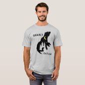 Wilderness Silhouette Bearly beschilderd T-shirt (Voorkant volledig)