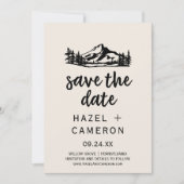 Wilderness Sparen de Kaart van de Datum (Voorkant)