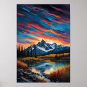 Wilderness Symfonie, ongetemde Natuur Poster (Voorkant)