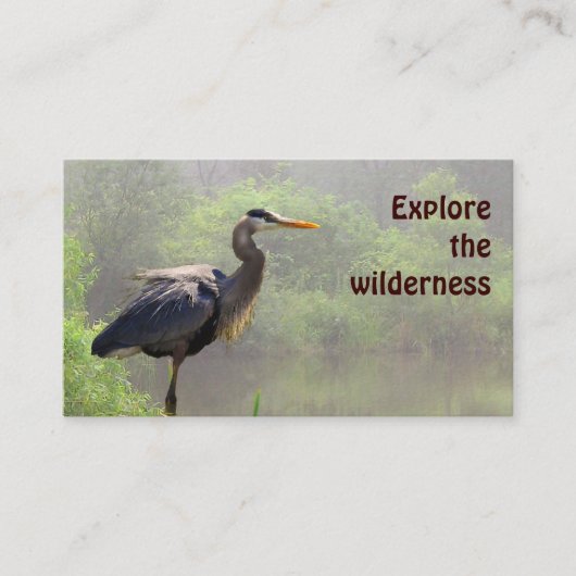 Wilderness Tours Visitekaartje (Voorkant)