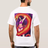 "Wilderness Vanguard Mannen" T-shirt (Achterkant)