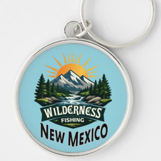 Wilderness vissen New Mexico Sleutelhanger