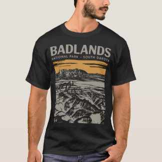 Wilderness Wandelen Kamperen in Badlands National T-shirt