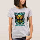 Wilderness Wanderer Herten in het Bos T-shirt (Voorkant)