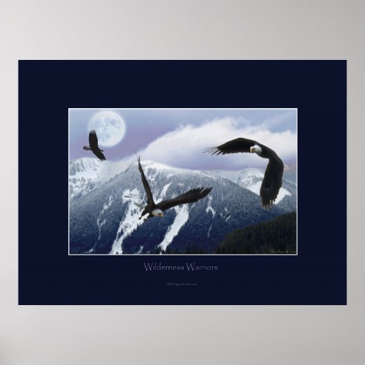WILDERNESS WARRIORTS Art Poster (Voorkant)