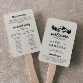  Wilderness Wedding Programme Handwaaier