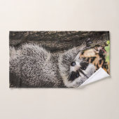 Wilderness Wild Raccoon Bad Handdoek (Handdoek)