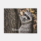 Wilderness Wild Raccoon Deurmat (Voorkant)