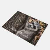 Wilderness Wild Raccoon Deurmat (Schuin)