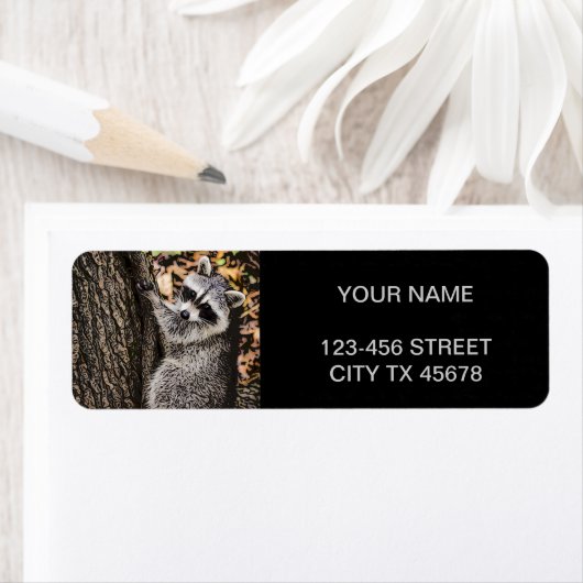 Wilderness Wild Raccoon Etiket (Insitu)