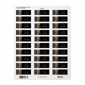 Wilderness Wild Raccoon Etiket (Full Sheet)