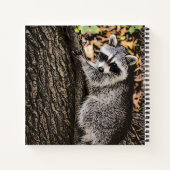 Wilderness Wild Raccoon Notitieboek (Achterkant)