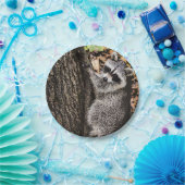 Wilderness Wild Raccoon Papieren Bordje (Feest)