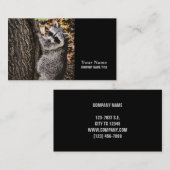Wilderness Wild Raccoon Visitekaartje (Voorkant / Achterkant)
