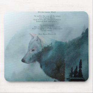 Wilderness Wolf & Eco Gedicht Muismat