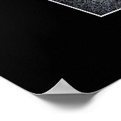 WILDERNESS WOLF-Poster met gedicht Poster (Hoek)