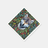 Wilderness Woodland Predator Wolf Servet (Hoek)