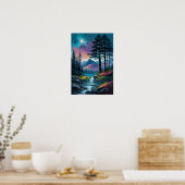 Wilderness's Palette, Avondgloed Poster (Keuken)