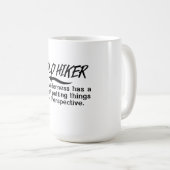 Wildernis brengt dingen in perspectief. koffiemok (Voorkant rechts)