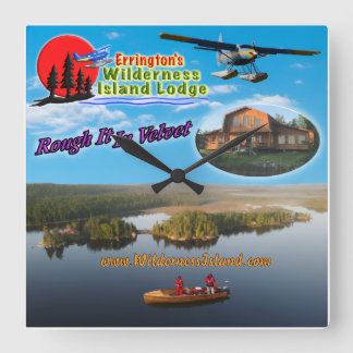 Wildernis Eiland Wandklok