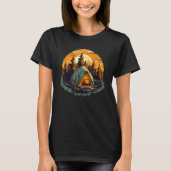 Wildernis en overleving Kamperen met Tent voor Zon T-shirt