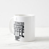 Wildernis komt na koffie koffiemok (Voorkant links)