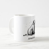 Wildernis Monogram  Koffiemok (Voorkant links)